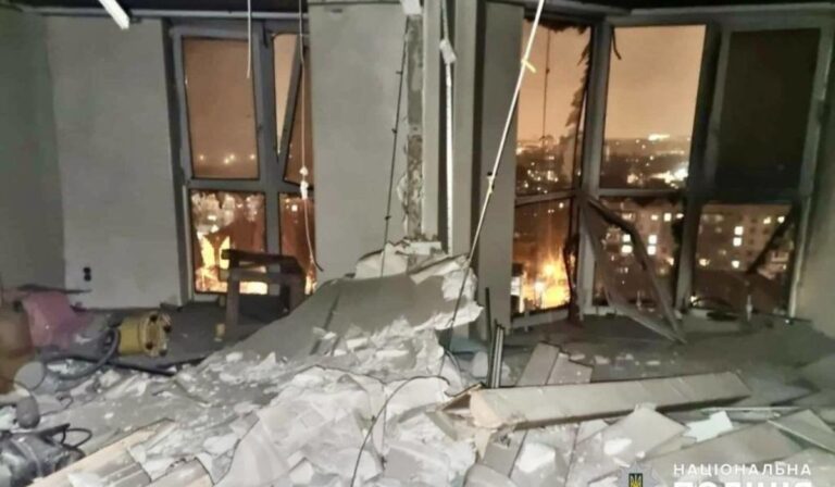 Több ukrán megyét ért támadás csütörtökre virradóra