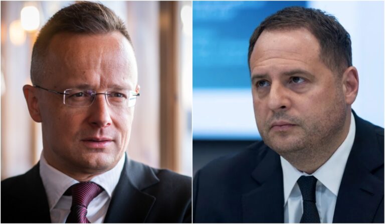 Telefonon tárgyalt Szijjártó Péter és Andrij Jermak