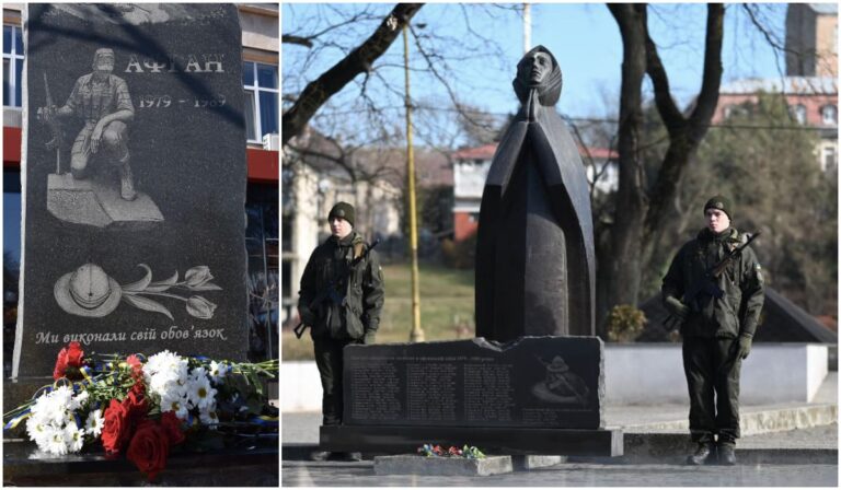 Afganisztáni háború 35 – megemlékezések Kárpátalja-szerte