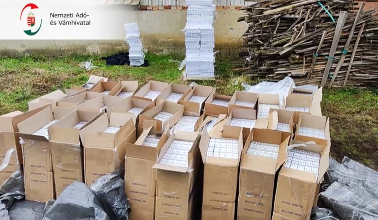 Cigarettacsempész bűnbandát fogtak el a magyar–román–ukrán hármashatárnál