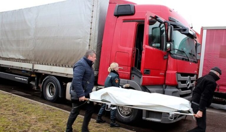 Hirtelen rosszul lett, majd meghalt egy kamionsofőr Munkács közelében