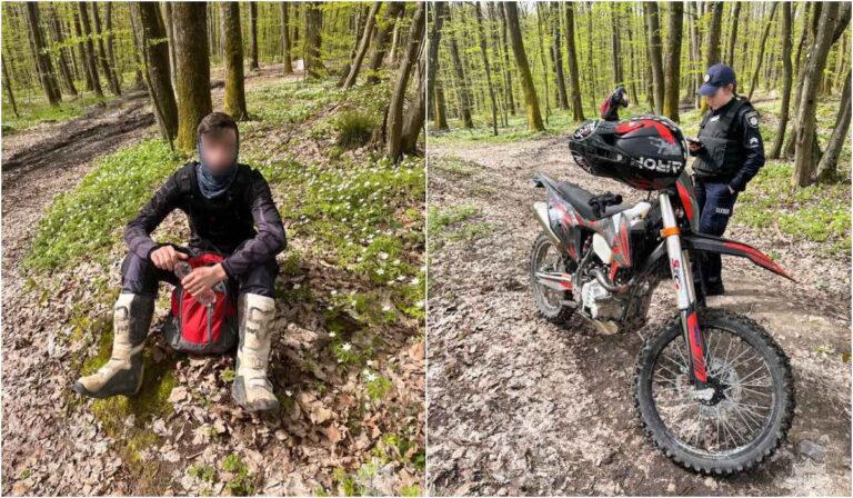 Jogosítvány nélkül motorozó fiatalt vontak felelősségre