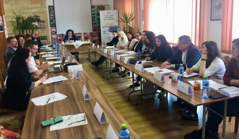 Szakmai fórumon a Pro Cultura Subcarpathica munkatársai