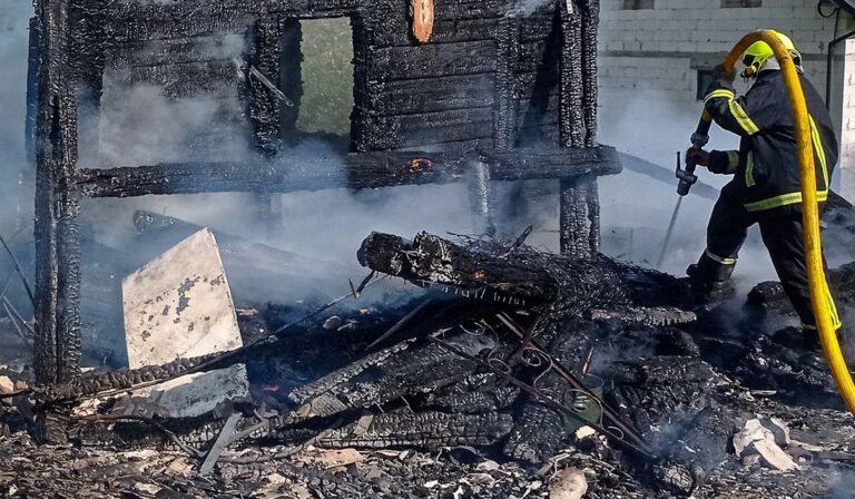 Lakóház égett a Rahói járásban