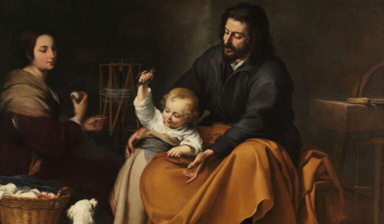 Apjaként nevelte, óvta Jézust munkás Szent József