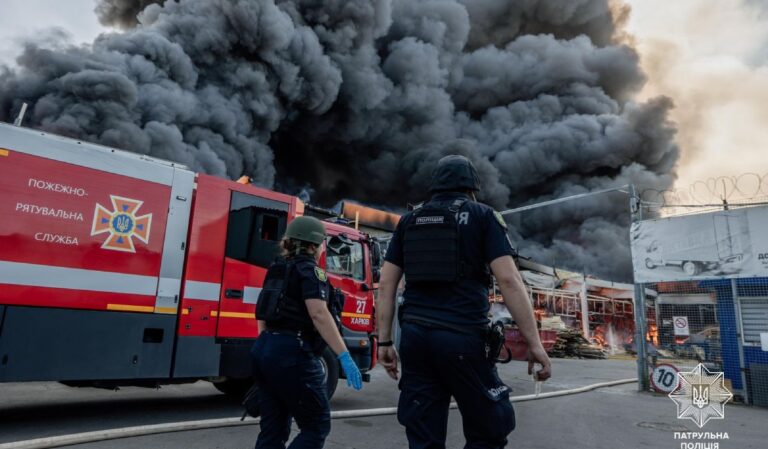 Orosz légitámadás ért egy harkivi bevásárlóközpontot