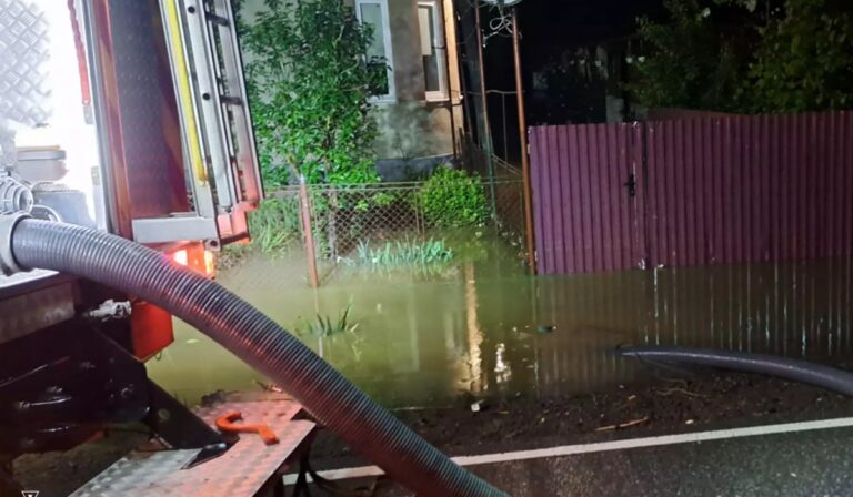 Háztartásokat öntött el a víz Kárpátalján