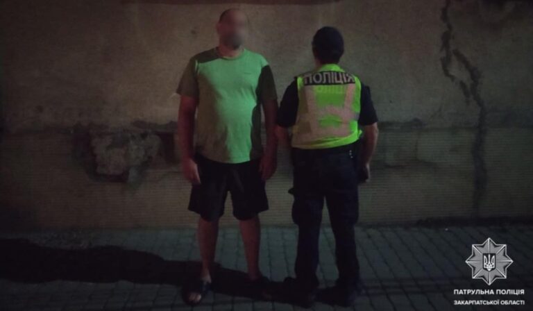Késelés miatt vettek őrizetbe egy férfit Munkácson
