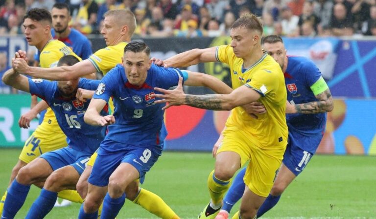Eb: legyőzte Szlovákiát az ukrán válogatott