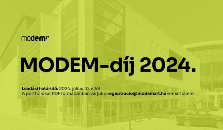 Modem-díj 2024