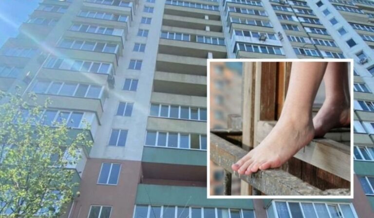 A tizenhatodik emeletről zuhant le két gyerek Kijevben
