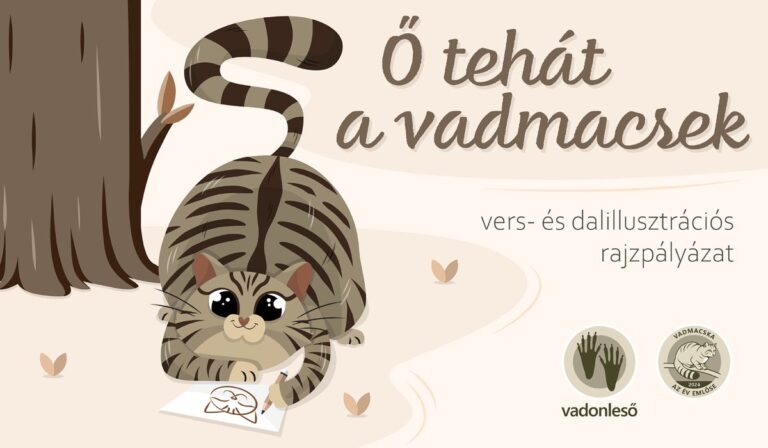 Ő tehát a vadmacsek – vers- és dalillusztrációs rajzpályázat