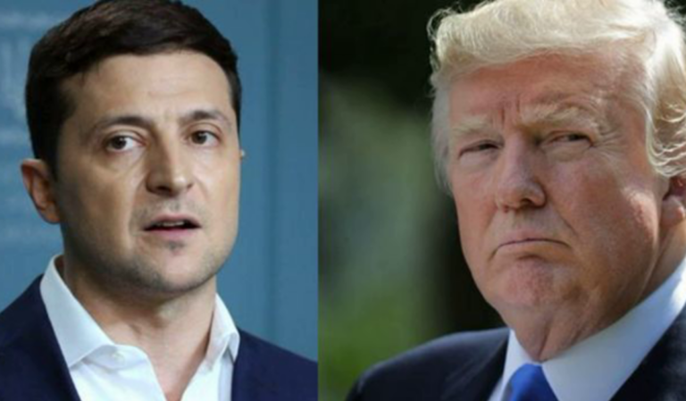 Telefonon egyeztetett Donald Trump és Volodimir Zelenszkij