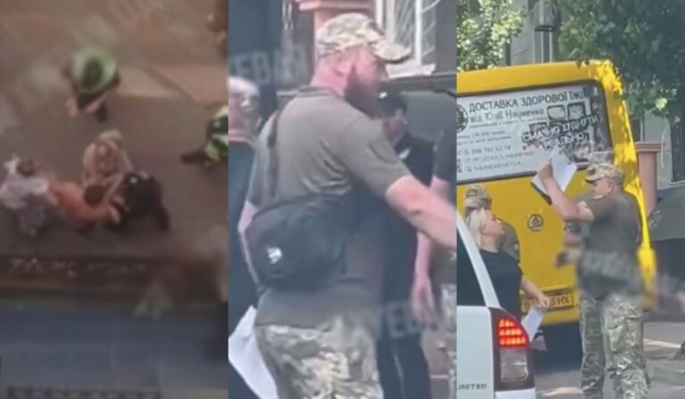 Tömegverekedés tört ki a TCK, a rendőrség és a civilek között Odesszában