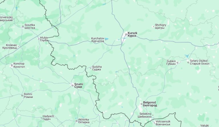 Szirszkij: az ukrán hadsereg előrenyomult Kurszk megyében