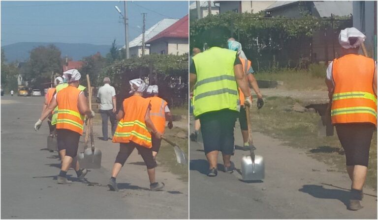 Útjavítás az Ilosvai kistérségben