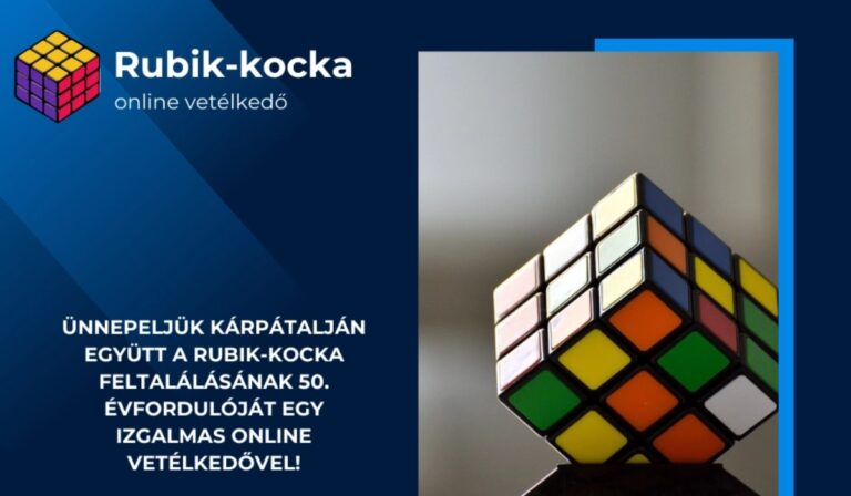 Rubik-kocka vetélkedő Kárpátalján