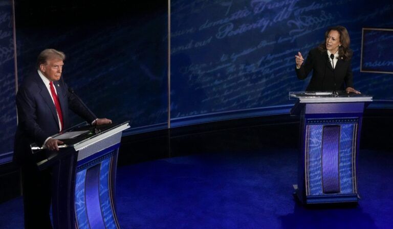 Először vitázott egymással Donald Trump és Kamala Harris