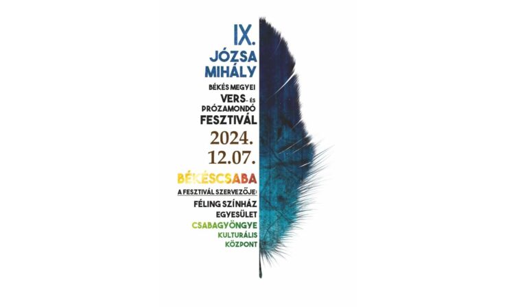 IX. Józsa Mihály Békés megyei Vers- és Prózamondó Fesztivál