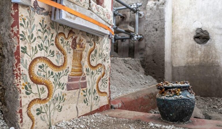 Újabb különlegességre bukkantak a régészek Pompejiben