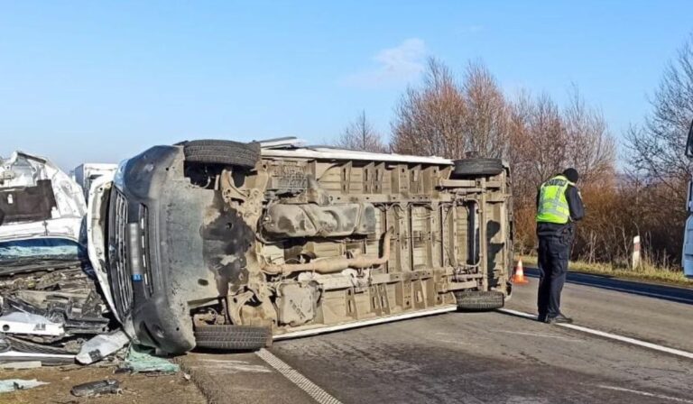 Kárpátaljai sofőr okozott balesetet Lemberg megyében