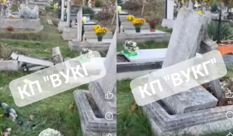 Sírokat rongáltak meg Szolyván