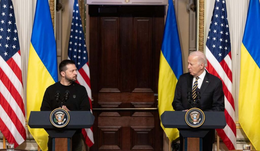 Zelenszkij és Biden washingtoni találkozója