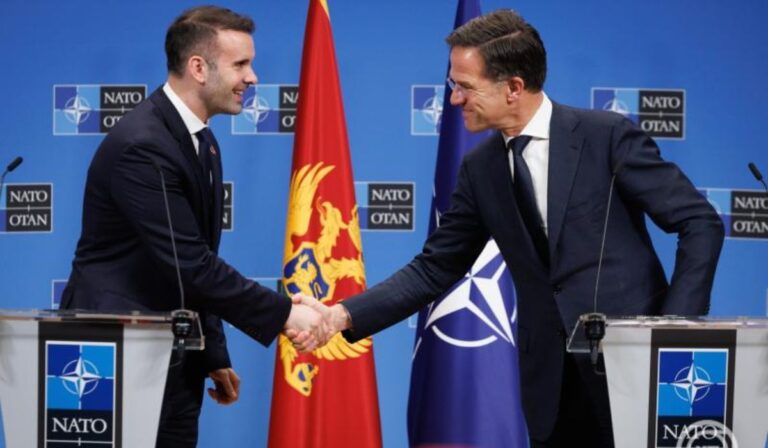 Rutte: Montenegró rendszeres hibrid fenyegetésekkel néz szembe