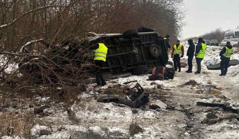 Baleset Lemberg megyében: heten meghaltak