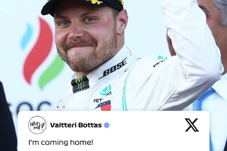 Bottas visszatér a Mercedeshez