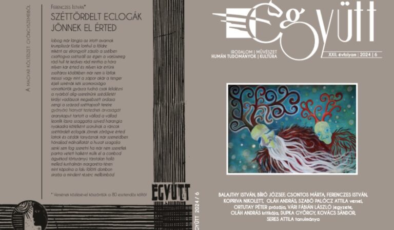 Megjelent az Együtt 2024/6. lapszáma