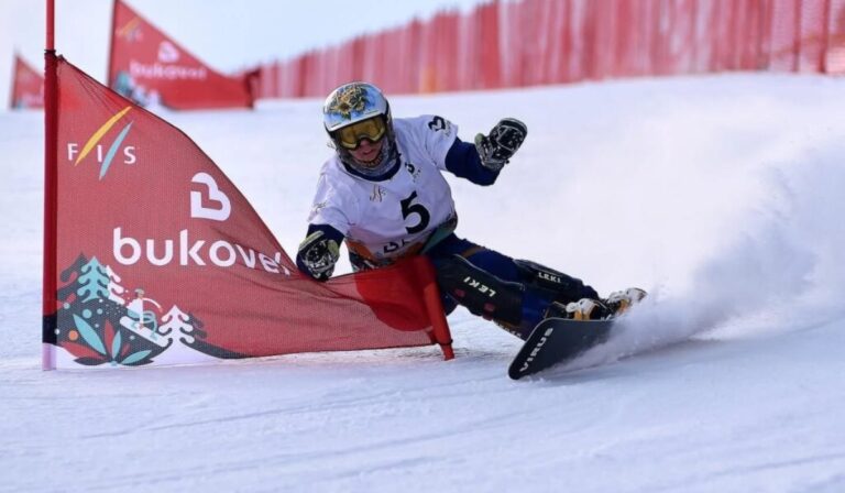 Dancsa Annamari snowboardos Ukrajna abszolút bajnoka lett