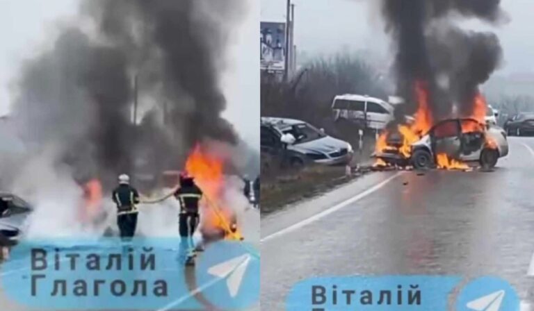 Két jármű ütközött össze Beregkisfalud közelében