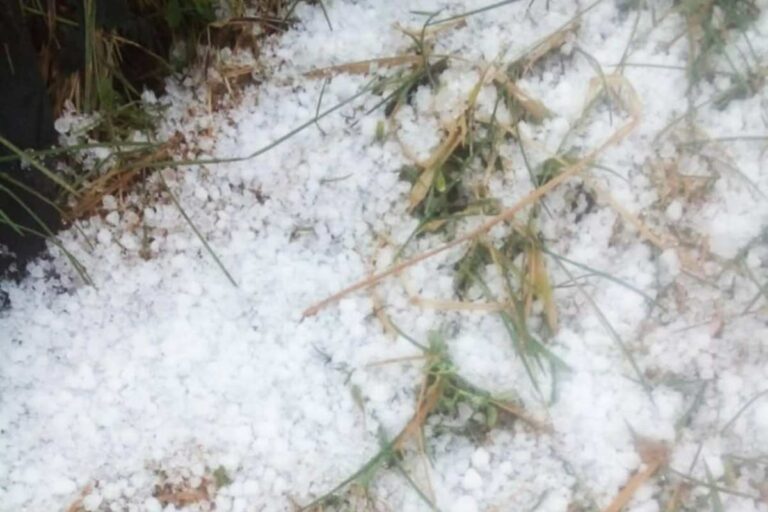 Visszatekintés: jégeső esett februárban a Perecsenyi kistérségben