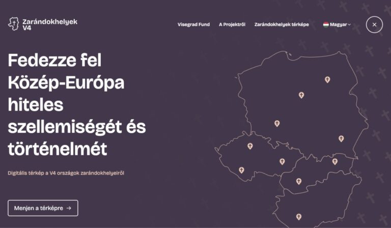 Digitális térkép készül a V4-es országok zarándokhelyeinek útvonaláról