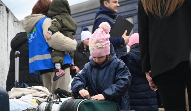 Donyeck megyéből érkezett evakuációs vonat Munkácsra