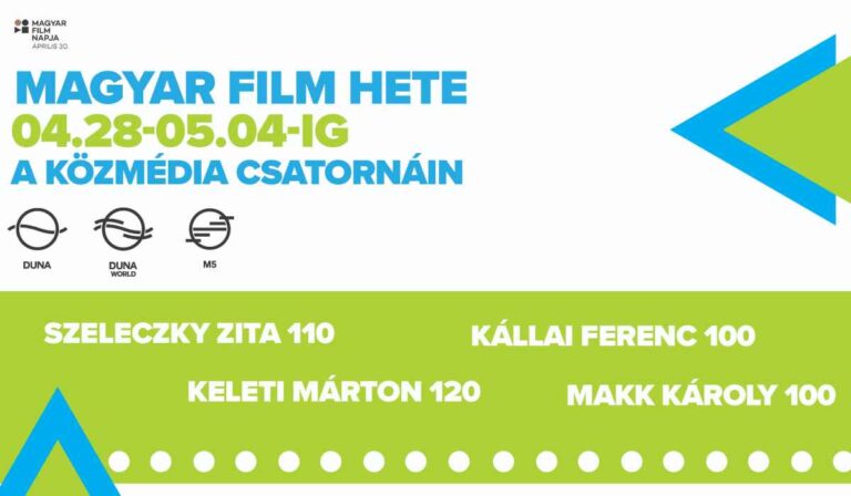 A magyar filmkultúra előtt tiszteleg egy héten át a közmédia