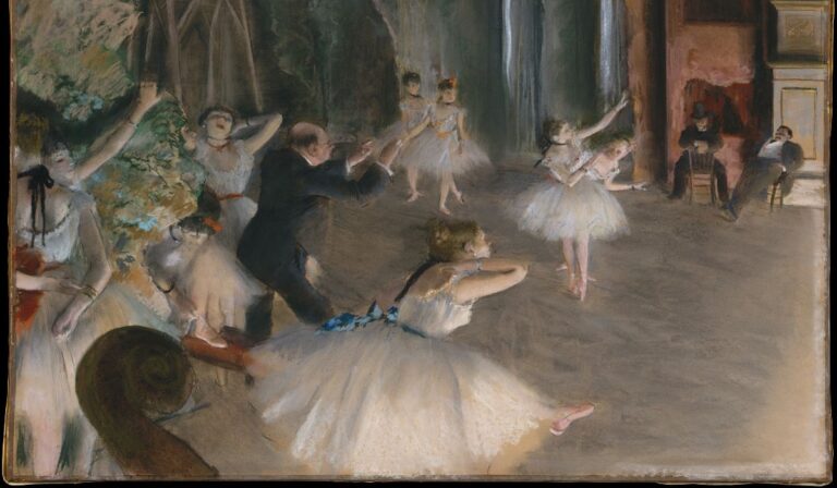 Edgar Degas tánc fstmény