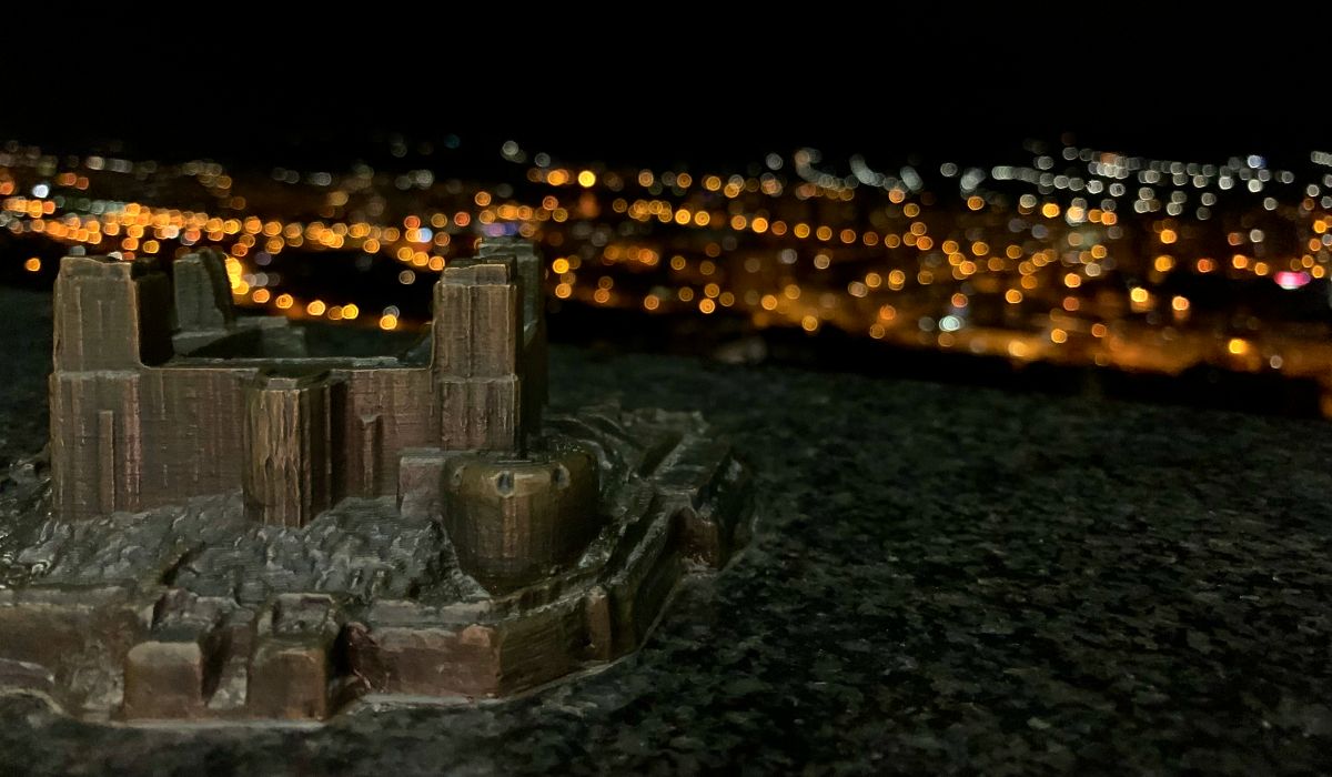 Miskolc Avas kilátó város felett