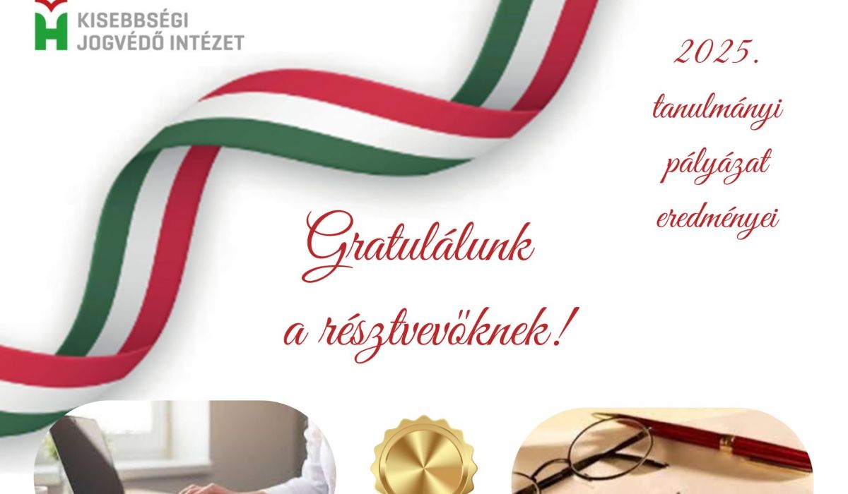 Rákóczi-főiskola oktaója díjazott a Kisebbségi Jogvédelmi Intézet pályázatán