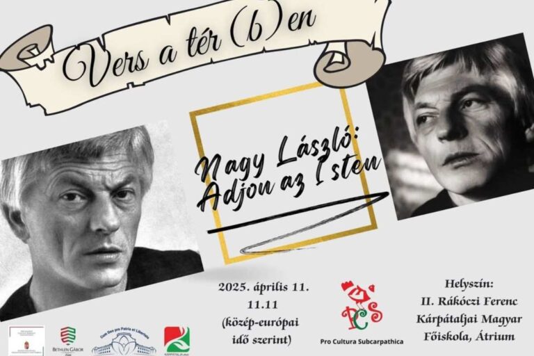 Adjon az Isten verseket! ⎼ vegyen részt Ön is a beregszászi villámcsődületen