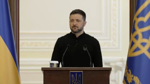 Zelenszkij zászlók