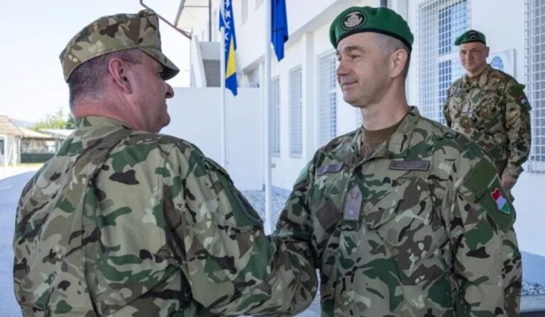 Újra magyar törzsfőnök van Boszniában a békefenntartók élén