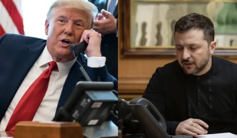 Telefonon beszélt Donald Trumppal az ukrán elnök