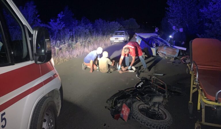 Balesetet szenvedett egy 17 éves motoros a Beregszászi járásban