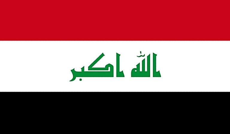 Irak zászló