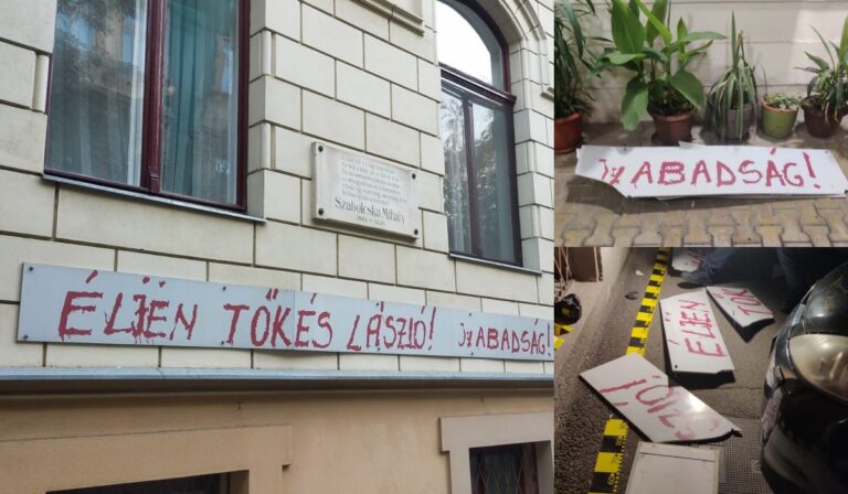 Megrongálták az 1989-es forradalom emléktábláját Temesváron