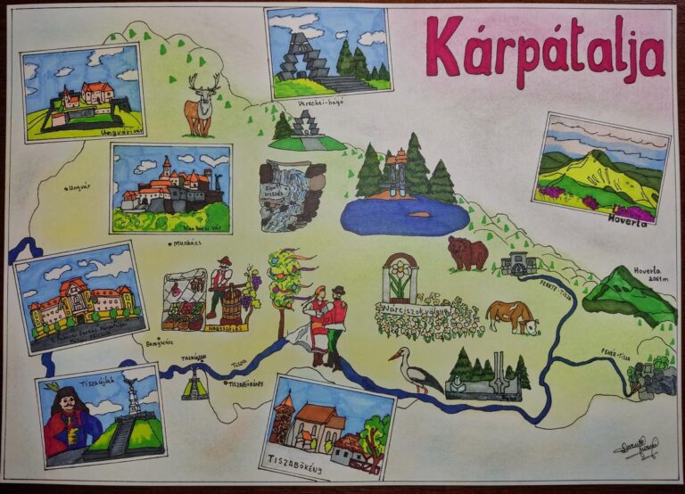 Kárpátaljai díjazottak a Magyarok a Kárpát-medencében rajzpályázaton