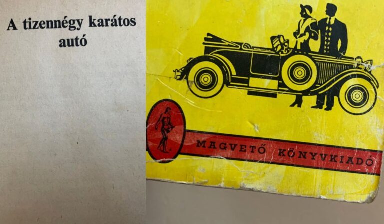 Könyvajánló: A tizennégy karátos autó