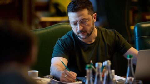 Volodimir Zelenszkij Facebook-oldaláról